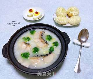生滚鱼片粥#粥#的做法步骤:12