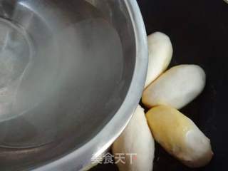 玉米面豆沙水煎包的做法步骤:14