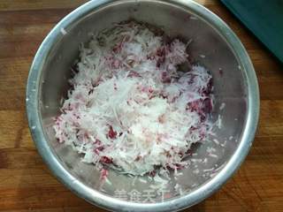 酸甜萝卜豆腐丸的做法步骤:2