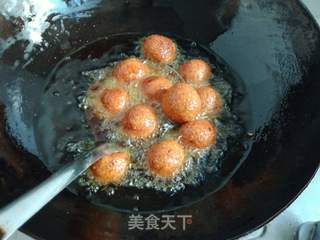 酸甜萝卜豆腐丸的做法步骤:11