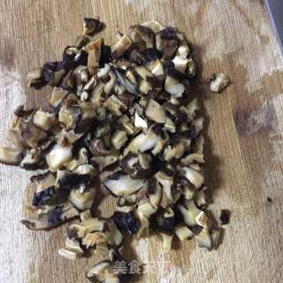 香菇鸡油饭的做法步骤:7