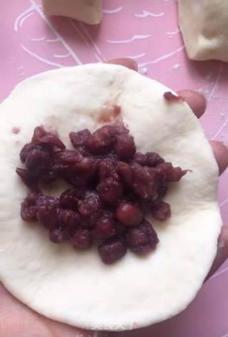 红豆卷的做法步骤:10