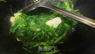 蒜蓉豌豆苗(尖)的做法步骤：6