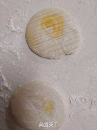 小贝壳豆沙包的做法步骤:8