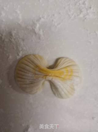 小贝壳豆沙包的做法步骤:9