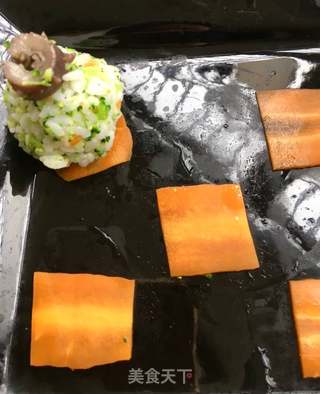 西兰花海参饭团的做法步骤:17