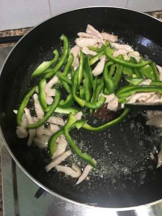 少油版肉丝茄子盖饭的做法步骤:7