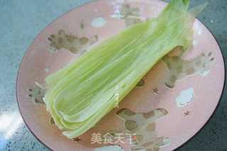 嫩玉米蛋羹的做法步骤:3