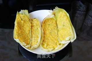嫩玉米蛋羹的做法步骤:6