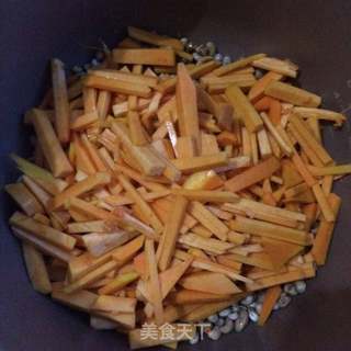 红枣红豆南瓜粥的做法步骤:3