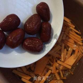 红枣红豆南瓜粥的做法步骤:6