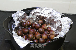 黑乐砂锅烤板栗的做法步骤:5