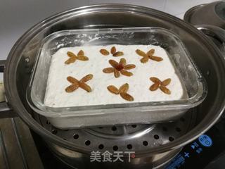 糯玉米发糕的做法步骤:7