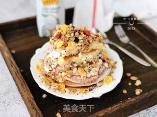 酸奶舒芙蕾松饼的做法步骤:14