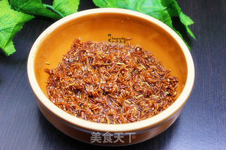 太阳蛋红米蒸饭的做法步骤:3