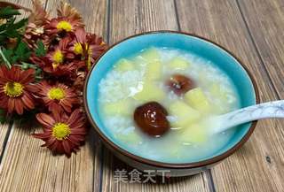 苹果鲜枣粥的做法步骤:10