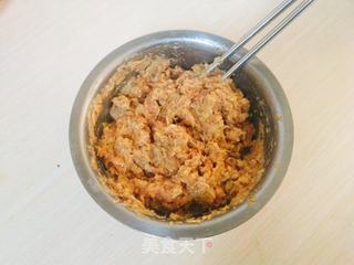 自制零食羊肉馅饼的做法步骤:5