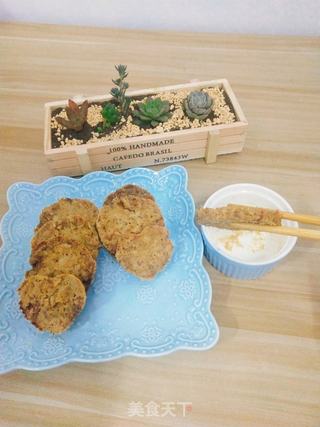 自制零食羊肉馅饼的做法步骤：13