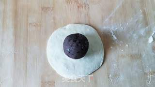 蒸豆沙包的做法步骤:4