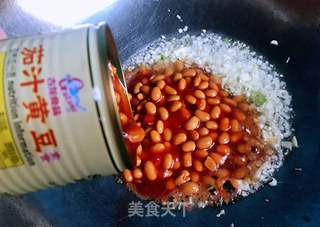虾仁茄汁黄豆面#面食#的做法步骤:5