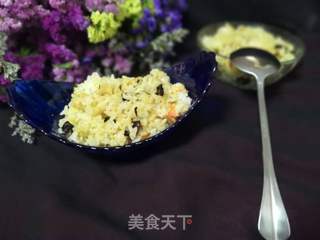 香菇鲜虾饭的做法步骤:5