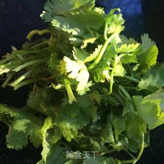 香菜胡萝卜丸的做法步骤:2
