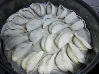 旱萝卜蒸饺的做法步骤:12