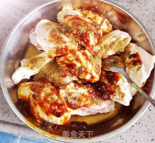 酥烤鸡翅的做法步骤：1