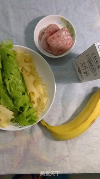 双色菠菜鸟巢卷的做法步骤:9