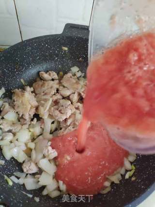 芝士肉酱意面的做法步骤:7