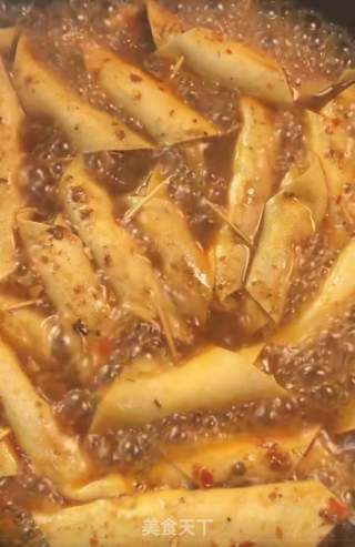 香辣豆皮肉卷的做法步骤:10