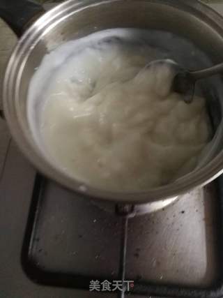 糖水铺的牛奶方砖的做法步骤:5