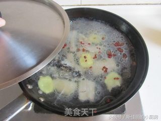 财鱼菠菜面的做法步骤:6