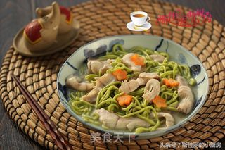 财鱼菠菜面的做法步骤:14