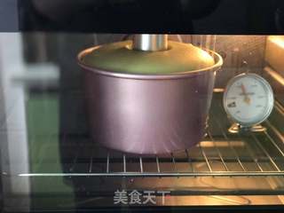 海盐菠菜戚风的做法步骤:14