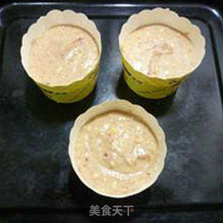 燕麦豆沙玛芬的做法步骤:10