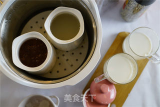 牛奶藜麦桃胶的做法步骤:7