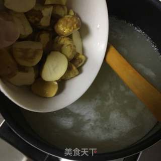 板栗小米粥的做法步骤:8