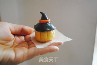 南瓜怪蒸糕的做法步骤:7