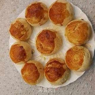 苏氏豆沙蛋黄月饼的做法步骤:12