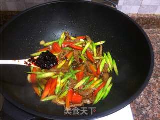 芦笋炒牛肉的做法步骤:9