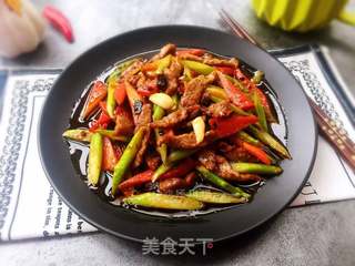 芦笋炒牛肉的做法步骤:10