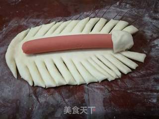 如何做大火腿卷的做法步骤:10