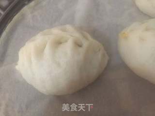 小白菜素包子的做法步骤：5