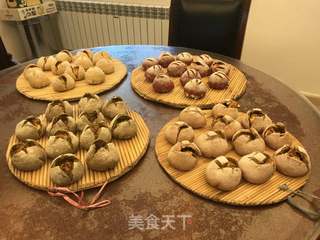万圣节南瓜爆裂小面包的做法步骤:19