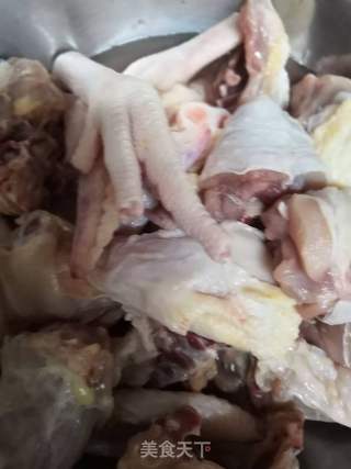 生姜香菇炒鸡块的做法步骤:3