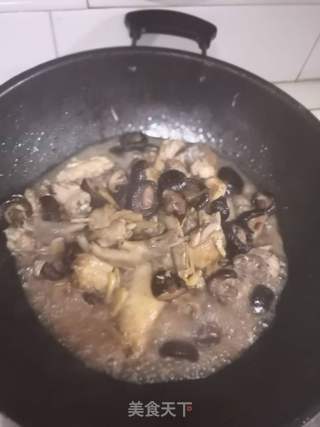 生姜香菇炒鸡块的做法步骤:6