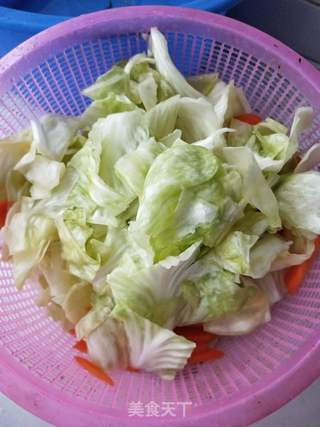 包菜泡菜的做法步骤:5