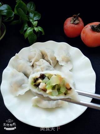 芹菜鸡蛋水饺的做法步骤:13
