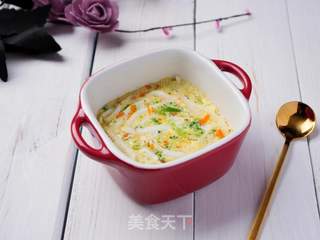 蔬菜银鱼蒸蛋的做法步骤:9